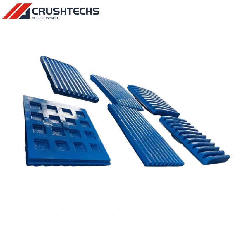 Crusher Jaw Plate and Crusher Toggle Plate Suit Mccloskey Mobile Jaw Crusher Spares