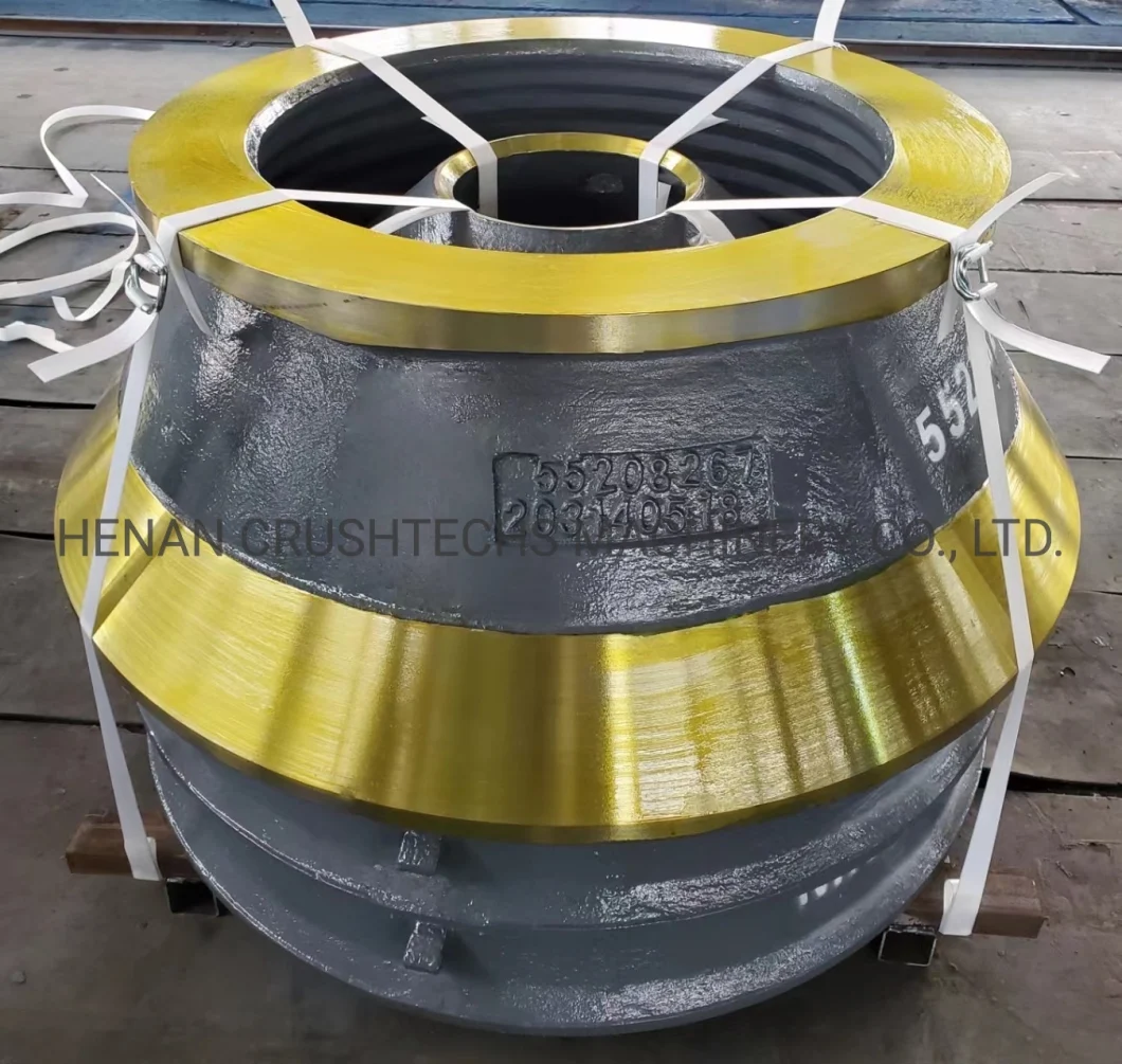 Symons Crusher Parts Concave Ring and Mantle for 2FT 4.25FT 5.5FT 7FT Cone Crusher