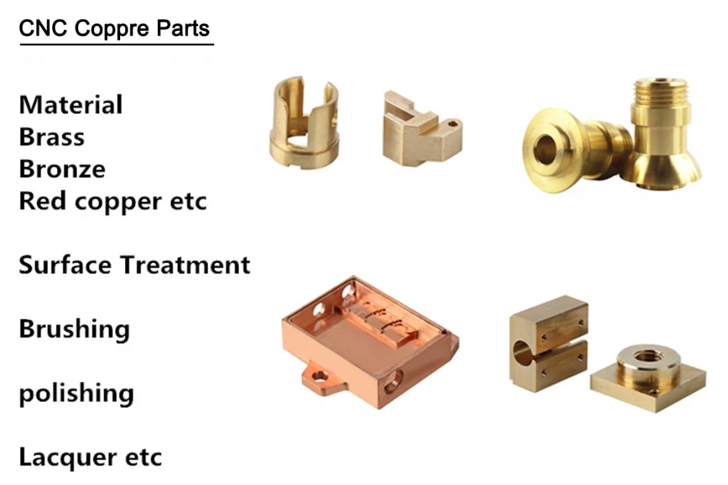 CNC	Custom Service Complex Copper Brass Bronze Chrome Plate Machine Tool Parts for CNC Turning Parts