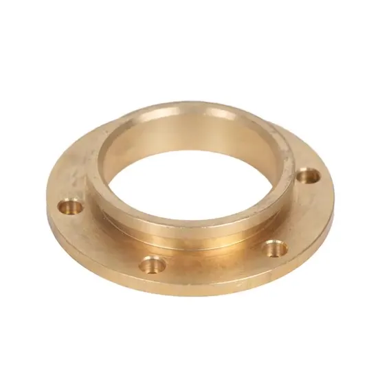 Pièces de machine de commande numérique par ordinateur en métal d'OEM de bronze de cuivre en laiton faits sur commande de haute précision avec le chromage