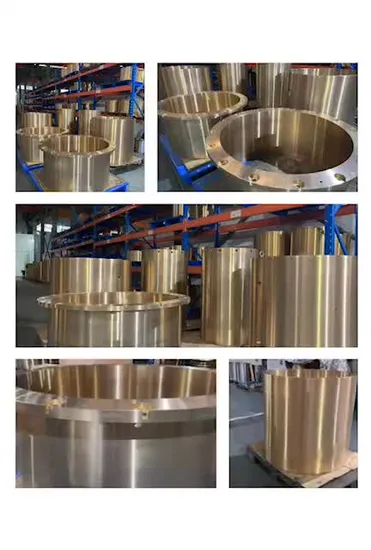 Concasseur à cône Pièces de rechange pour machines minières Pièces en bronze pour doublure de stock Fabricant de pièces d'équipement d'origine